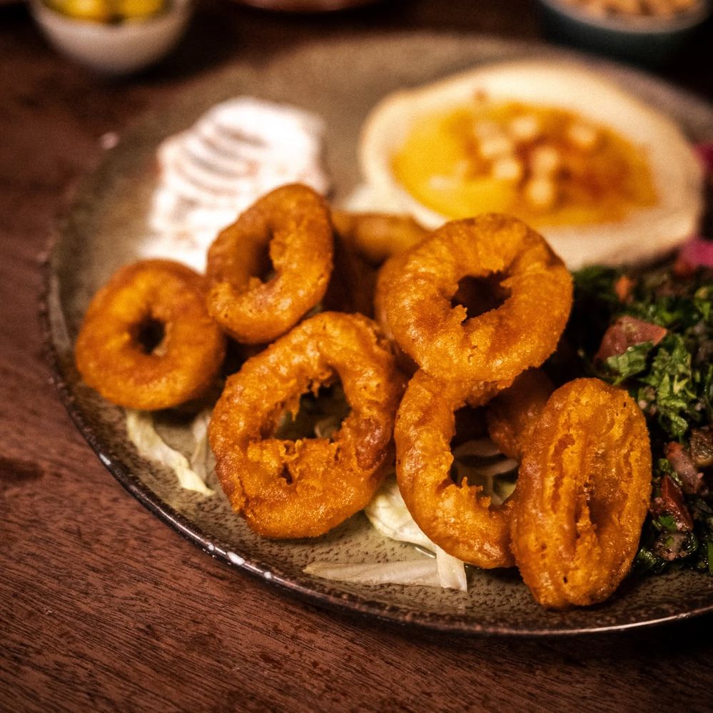 Assiette calamars